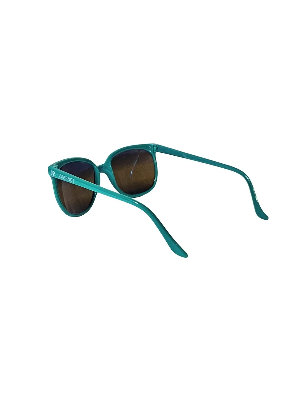 Vintage Vuarnet 002 Aqua Turquoise Classic Mineral Glass 80s